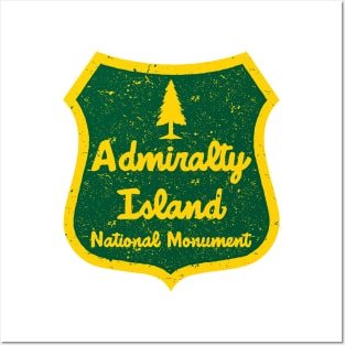 Admiralty Island National Monument shield Posters and Art